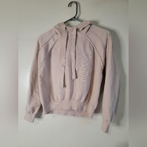Heartloom Baby Pink Cropped Hoodie